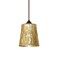 Besa Lighting Nico 4 Cord Pendant, Stone Gold Foil, Bronze Finish, 1x50W Halogen 1XT-5125GF-BR - alternate 1